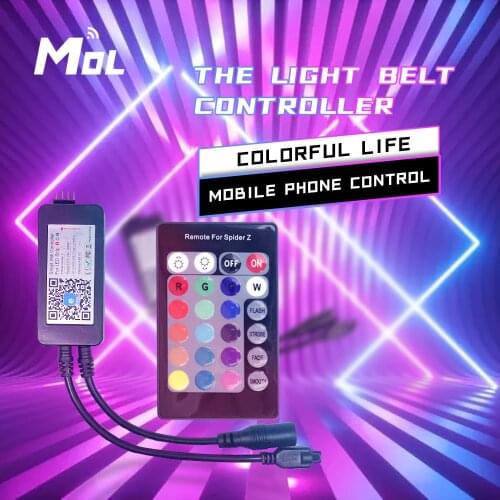 MOL eWeLink RGB LED Strip WiFi Controller APP IR Remote Voice Control by Alexa Google Home Voice Control