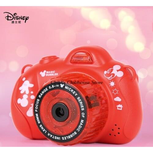 Disney Outdoor Leisure Fun Interactive Ice and Snow Mickey Magic Wand Bubble Machine Childrens Toys