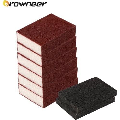 Magic Sponge Eraser Rust Remover Brush Dish Pot Cleaning Brush Sponge Emery Descaling Clean Rub Pot Kitchen Tools Gadgets