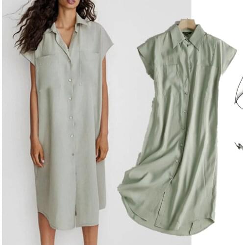 Jenny&Dave Summer Casual Dress Women England Style Office Lady Fashion Vintage Loose Kimono Long Women Plus Size Vestidos