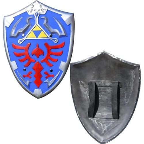 1:1 Cosplay Link Shield PU Cos Prop Halloween Link Weapon Role Play safe children toy