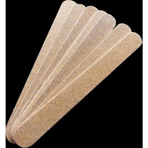 50 pcs/lot high quality brown wood nail file nail art tool wood emery board free shipping 120/120