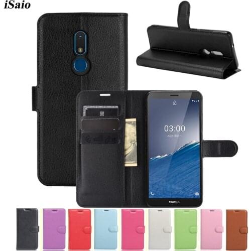 For Nokia 3.4 2.4 C3 5.4 Wallet Case Flip Leather Cover for Nokia C3 Phone Case Cover with Card Holders Magnetic Fundas