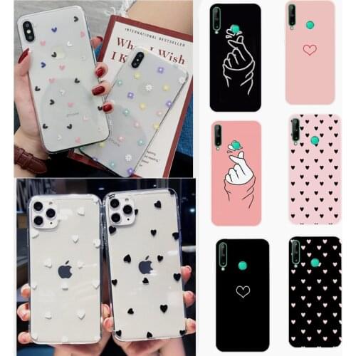 Case For Huawei P30 lite TPU Silicon Soft Case for Huawei P20 Pro P40 lite E Mate 20 10 Lite Nova 5T Y6P Honor 7A 8X Y6 Pro 2019