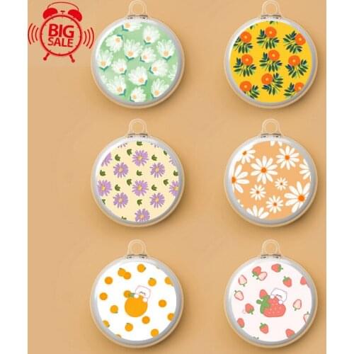 For AirTag Keychain Protective Case Transparent TPU Soft Cover For Apple Airtags Anti Lost Locator Tracker Protector Sleeve