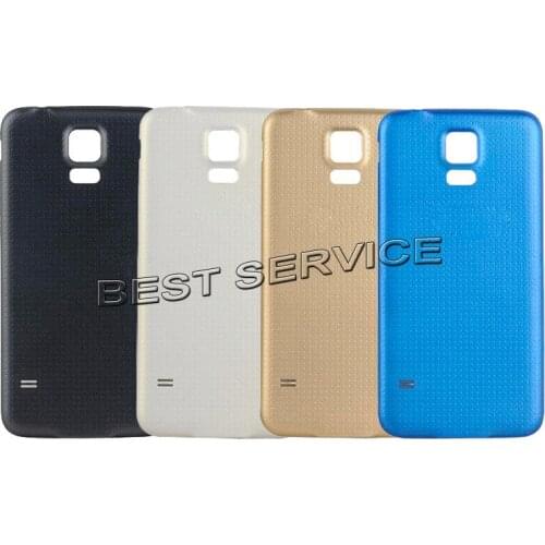For Samsung for Galaxy S5 i9600 G900 G900F G900M G900H SM-G900F Back Cover Case Back Housing Battery Rear Door