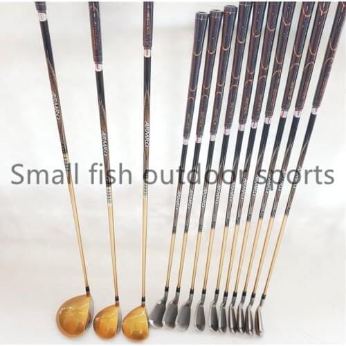 Golf Clubs HONMA S-07 Golf full set of wood and iron putters and clubs R or S Flex graphite shaft free shipping