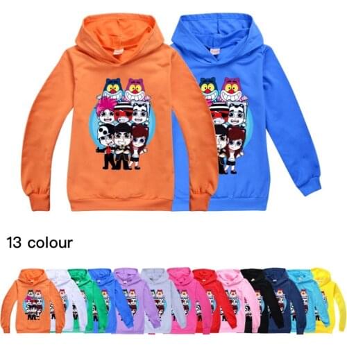 TEAM WGF Lyon Boutique Kids Clothing Cotton Baby Boys T Shirt Teenae Hoodies Shirt for Girls Spring Clothes for Toddler Girls