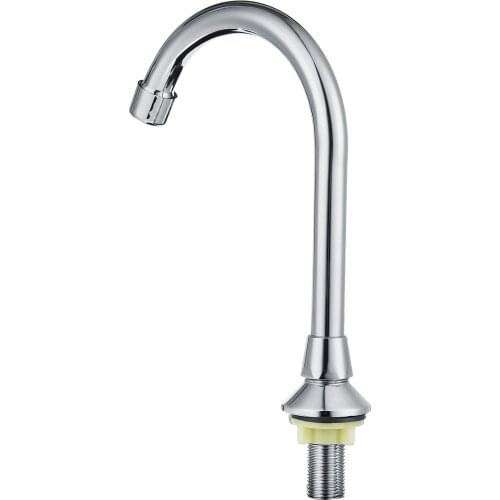 Foot Pedal Valve Faucet Copper Vertical Basin For Home