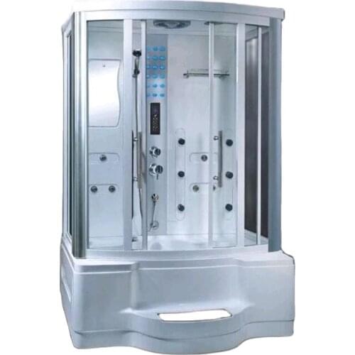 New package mail multifunctional whole rectangle steam bath room with modern bathroom shower room