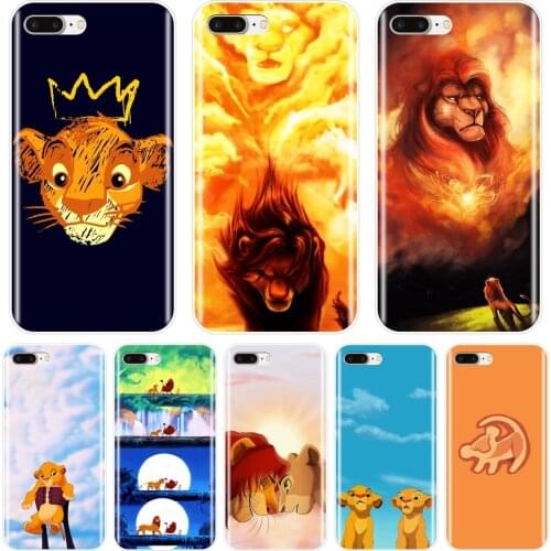 TPU Soft Silicone Phone Case For iPhone X XR XS MAX 8 7 6S 6 S Lion King Cool Anime Kawaii Back Cover For iPhone 6 S 6S 7 8 Plus