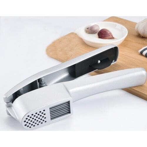 Stainless steel 304# quick hand squeeze garlic ginger presses crusher Manual kitchen tool Garlic peeling device free shipping