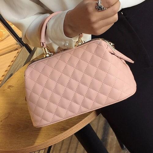 2021 Winter New Style Shoulder Bag Casual Rhombus Chain Korean-style Fashion Handbag Shoulder Womens Bag Purses and Handbags