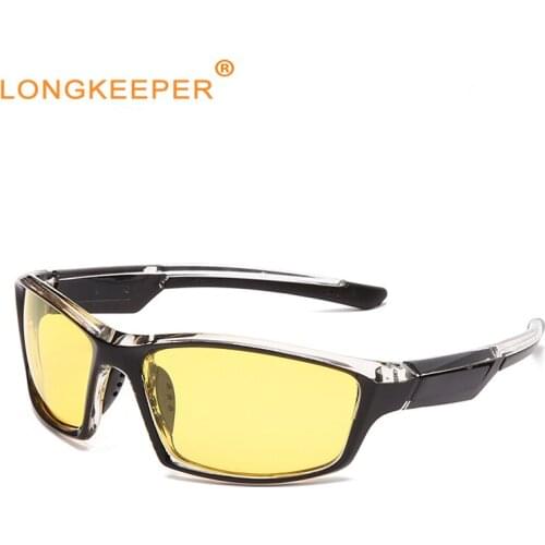 New Night Vision Glasses For Driving Men Classic Polarized Sunglasses 2021 Yellow Lens Eyeglasses Fishing Outdoor Goggles Gafas