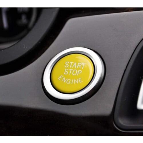 Engine Ignition Start Stop Switch Push Button Cover For-BMW X1 X3 X4 X5 X6 1 3 4 5 Series-F/G Chis Without Auto Off