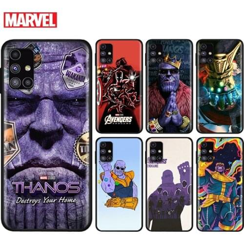 Marvel Thanos Infinity Gauntlet For Samsung Note 20 10 9 8 Ultra lite Plus Pro F62 M62 M60 M40 M31S M21 M20 M10S Soft Phone Case