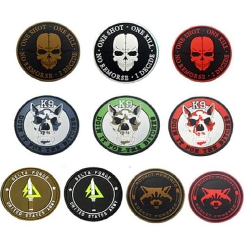 Rubber Patches Loop And Hook K9 Service Dog Patch Rocket Power Patch Tactical Ludus Costa Patch