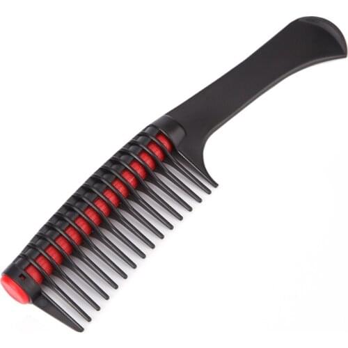 Wide Tooth Combs Of Hook Handle Detangling Reduce Hair Loss Comb Pro Hairdress Salon Dyeing Styling Brush Tools Hot Sale