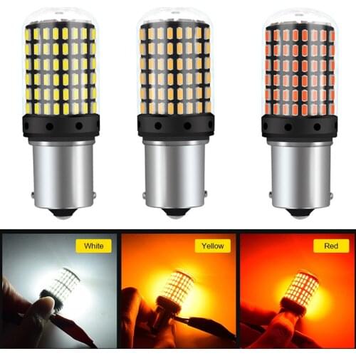 Super Bright BA15S P21W 1157 BAY15D P21/5W Canbus Car Led 12V Reversing Light Stop Brake Lamp Auto Turn Signal Bulb