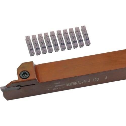 MGEHR2525-2/3/4 15-40mm Lengthen holder MGEHR Grooving Spring steel material MGMN200/300/400 CNC Lathe Insert for Turning Tool