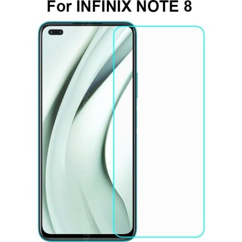 Tempered Glass For Infinix Note 8 Note 8i Cover 9H Protective Glass Film for Cristal Templado Infinix Note 8 Screen Protector