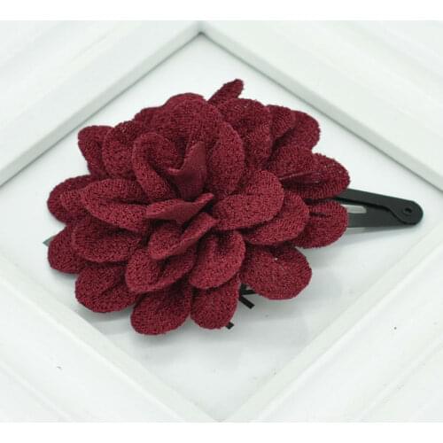 New cute girl rose flower hairpin female child headdress popular female birthday gift hair accessory