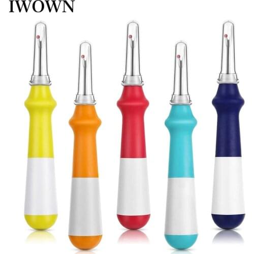 1Pc Sharp Seam Ripper Large Stitch Ripper Ergonomic Thread Remover Tool with Handy Handle for Embroidery Sewing Tools