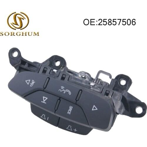 25857506 Gray Steering Wheel Button Switch For Buick Lucerne