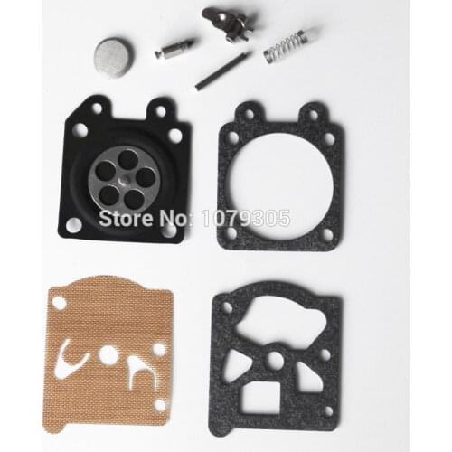 5 sets chainsaw 3800 4500 5200 5800 carburetor diaphragm gasket repair kit