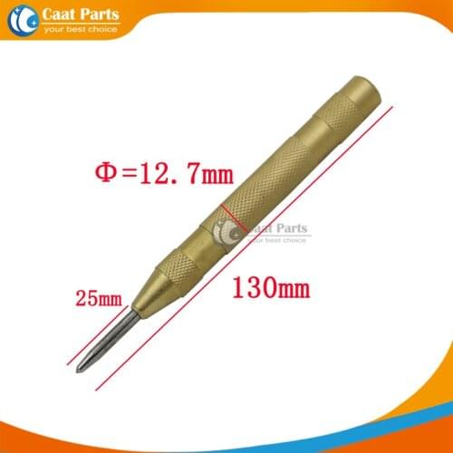 Free Shipping! 5 Inch Automatic Center Pin Punch Spring Loaded Marking Starting Holes Tool, High-quality
