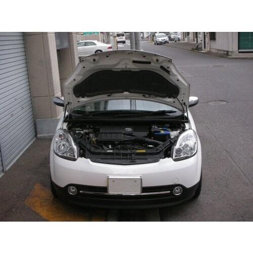 For 2004-2016 Mazda VERISA DC5W hatchback Front Bonnet Hood Modify Gas Struts Carbon Fiber Spring Damper Lift Support Absorber