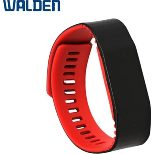 Festival Eco Friendly LF HF UHF Chip Wristbands Price Programmable Chip Silicone RFID NFC Tag Bracelet