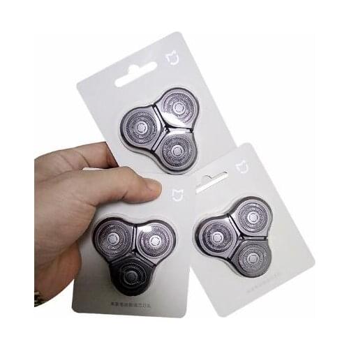 Original Xiaomi Mijia Shaver Blade Electric Shaver Head For Mijia S100/S500/S300/S500C shavers Razor Waterproof Dual-layer Blade
