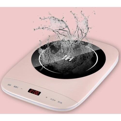 2100W Induction Cooker Smart Electric Oven Stir-Fry Hot Pot Cooker Flat Desktop Creative Precise Timing Control Electric Stove