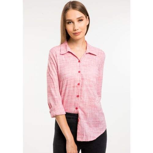 Denigma Pink One Pocket Classic Shirt TRAGMLK0006