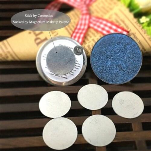 25 pcs Round Metal Stickers For Eyeshadow,To Hold Your Eye Shadow On Our Magnetic Eyeshadow Palette Tightly