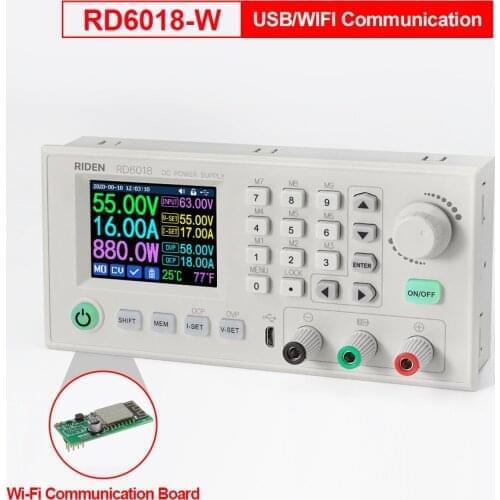 RD RIDEN RD6012 RD6018-W USB WiFi DC - DC Voltage Current Step-down Power Supply Module Buck Voltage Converter Voltmeter 60V 6A