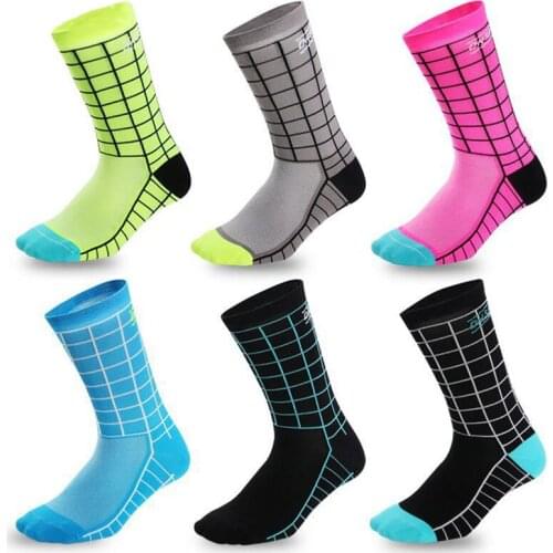 3pairs Men Socks Compression Breathable Socks Boy Contrast Color Plaid Meias Good Quality Practical Durable Socks Sox Calcetines