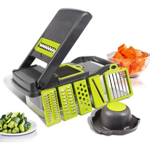 Mandoline Vegetable Cutter Fruit Slicer Potato Peeler Carrot Grater Kitchen accessories Basket vegetable slicer Kitchen Tool
