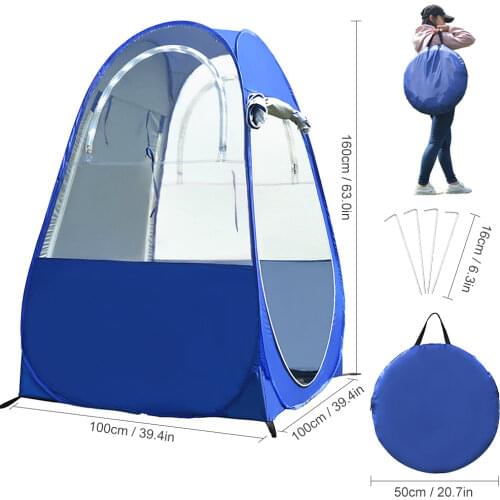 Outdoor Camping Tent Winter Fishing Tent UV-protection Tent Pop Up Single Automatic Instant Tent Rain Shading Camping Equipment