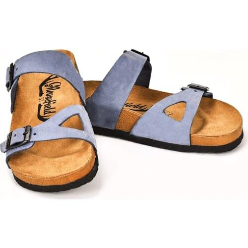 Moosefield Genuine leather 2021 new fashion summer open toe women slippers non-slip orthopedic eva sole 35-43 size slippers