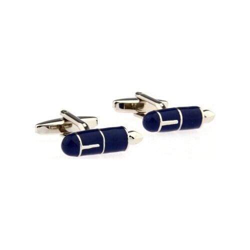 Blue Pen Cufflink Cuff Link 15 Pairs Wholesale Free Shipping