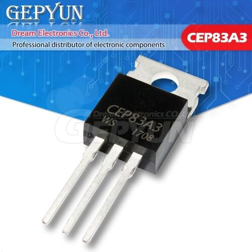 10PCS CEP83A3 TO-220 83A3 TO220 100A 30V MOS FET Tube new original