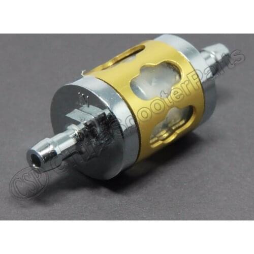 CNC Universal Gas Fuel Filters Scooter Go Kart oil filter dirt/pit bike motorcycle motocross ATV Quad Aluminum alloy