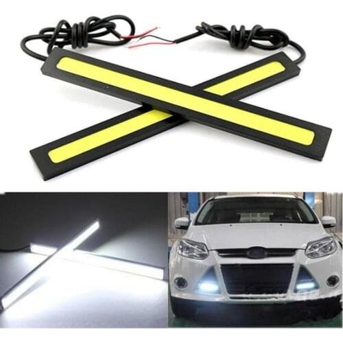 2 Pcs Universal Waterproof 17CM Led Day Light DRL Lamp COB Fog Bulb Daytime Running Lights Car Styling Led Day Light DRL Lamp