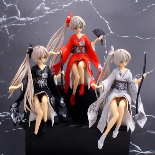 Japan Yosuga No Sora Figure Pvc Action Anime Doll Model Toys Kimono Sora Figure Car Collection Model Toy For Girl Gift