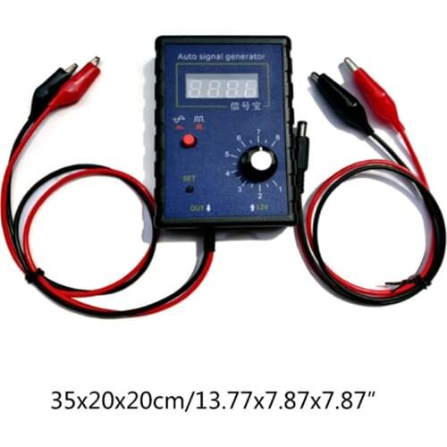 1X Portable Auto Vehicle Signal Generator Car Hall Sensor and Crankshaft Position Sensor Signal Simulator Meter 2Hz to 8KHz
