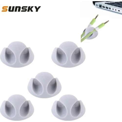 5 PCS Cable Clips Mobile Phone Cable Management System and Cord Organizer Solution