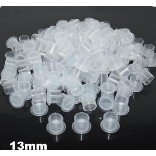 500Pcs Disposable caps Microblading Tattoo Ink Cup For Tattoo Needle supplies accessories For tattoo equipment Permanent Makeup