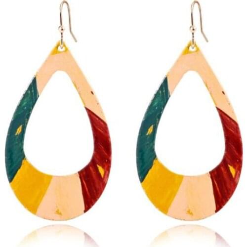 Женские золотые серьги BURJUMAN China At AliExpress